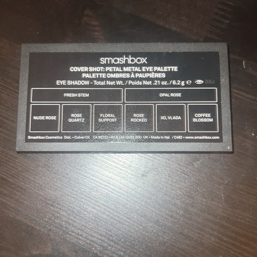 Urban Decay Naked Heat AND Smashbox Petal Metal Eye Palletes - Picture 8 of 8